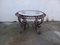 Glass and Wrought Iron Coffee Table, 1950s, Image 11