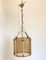 Vintage Bamboo Lantern Hanging Light, 1980s 2