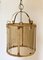 Vintage Bamboo Lantern Hanging Light, 1980s 1