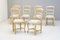 Vintage Dining Chairs in Oak, Set of 6, Image 3
