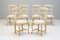 Vintage Dining Chairs in Oak, Set of 6, Image 2