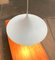 Vintage Semi Pendant Lamp by Bondrup & Thorup for Fog & Mørup, 1970s 5