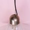 Vintage Murano Glass Pendant Light with White Streaks, 1970s 4