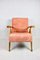 Vintage Pink Chameleon Armchair in Style of Var B310, 1970s 3