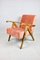 Vintage Pink Chameleon Sessel im Stil von Var B310, 1970er 6