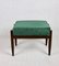 Vintage Green Stool by Homa, 1970s 1