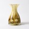 Vintage Cream and Brown Mottled Glass Vase from Schott Zwiesel, 1970s 3