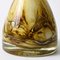 Vintage Cream and Brown Mottled Glass Vase from Schott Zwiesel, 1970s, Image 4