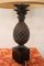 Vintage Brown Pineapple Ceramic Table Lamp, 1970s 9