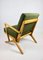 Vintage Olive Green Boucle Armchair, 1970s, Image 11