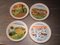 Decorative Assyetes the Four Saisons from Villeroy & Boch, 1980s, Set of 4, Image 1