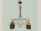 Antique Wrought Iron Pendant Light, 1940s 11