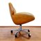 Mid-Century Swivel Office Chair in Leather, Italy, 1970s 10