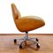 Mid-Century Swivel Office Chair in Leather, Italy, 1970s, Image 10