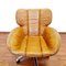 Mid-Century Swivel Office Chair in Leather, Italy, 1970s 15