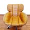 Mid-Century Swivel Office Chair in Leather, Italy, 1970s, Image 15