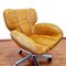 Mid-Century Swivel Office Chair in Leather, Italy, 1970s, Image 8