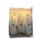 Italian Frosted Glass Snow Sconce, 1970s, Image 31