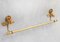 Mid-Century French Rose Flower Towel Bar, 1950s 3
