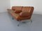 Independence Camel Leather Sofa or Daybed & Armchairs by Karl Wittmann for Wittmann Möbelwerkstätten, 1960s, Set of 3, Image 4
