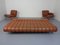 Independence Camel Leather Sofa or Daybed & Armchairs by Karl Wittmann for Wittmann Möbelwerkstätten, 1960s, Set of 3, Image 13