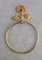 Mid-Century French Rose Flower Towel Ring, 1950s, Image 3