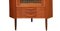 Corner Cabinet in Teak with Door from Omann Jun, Denmark, 1960s 10