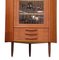 Corner Cabinet in Teak with Door from Omann Jun, Denmark, 1960s 4