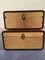 Mid-Century Modern Italian Parchment Paper Luggages, 1960, Set of 2, Image 7