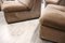 Italian Design Velvet Modular Sofa by Busnelli, 1970s, Set of 4, Image 5