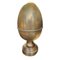 Dekorative Vintage Vintage Eier in Bronze, 1980er, 2er Set 1