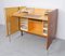 Mueble de escritorio vintage de teca, años 60, Imagen 8