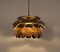 Large Artichoke Hanging Lamp in Brass from Holm Sørensen & Co, 1960s, Image 11