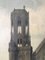 Joseph Bles, Kirchenbild, 1800er, Öl auf Leinwand, gerahmt 4