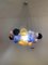 Mehrfarbiger Kronleuchter aus Murano Glas von Simoeng 2