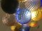 Mehrfarbiger Kronleuchter aus Murano Glas von Simoeng 3