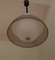 Lampada da soffitto vintage regolabile con paralume in plastica bianca opaca, anni '70, Immagine 3