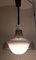 Lampada da soffitto vintage regolabile con paralume in plastica bianca opaca, anni '70, Immagine 7