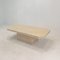 Italian Coffee Table in Travertine, 1980s, Image 5