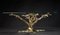 Vintage Bonsai Tree Coffee Table in Brass, 1970, Image 4