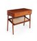 Dänischer Mid-Century Teak Beistelltisch von Ronde, 1960er 1