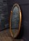Specchio ovale Art Déco dorato di Sue Et Mare, anni '20, Immagine 8