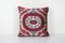 Silk Velvet Ikat Cushion Cover, 2010s, Image 1