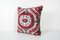 Silk Velvet Ikat Cushion Cover, 2010s, Image 3