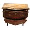 Commode Style Louis XV Vintage en Bois, Marbre et Bronze, Espagne, 1980s 9