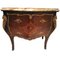 Vintage Louis Xv Style Commode in Wood, Marble & Bronze, Spain, 1980s, Image 10