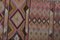 Tapis de Couloir Kilim Vintage, Turquie 7