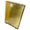 Mid-Century Italian Modern Brass & Glass Picture Frame by Tommaso Barbi, 1970s, Image 1