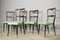 Beech Dining Chairs, 1950s, Set of 5, Image 9