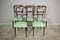 Chaises de Salle à Manger en Hêtre, 1950s, Set de 5 1
